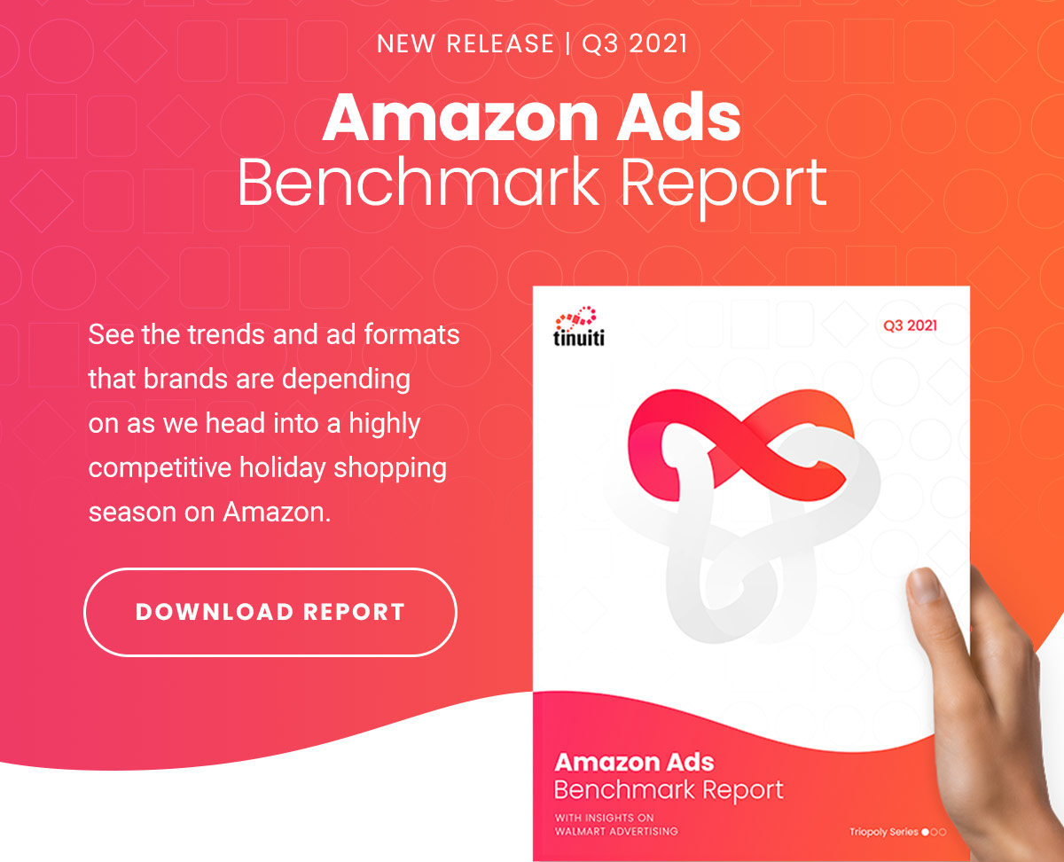 New Release | Q3 2021 Amazon Ads Benchmark Report | Download Report